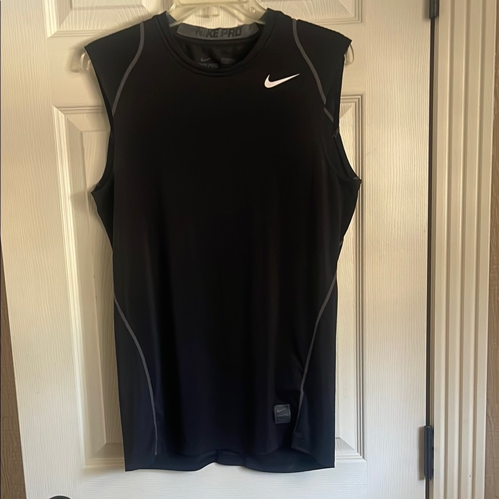 Nike Pro Black Fitted Top